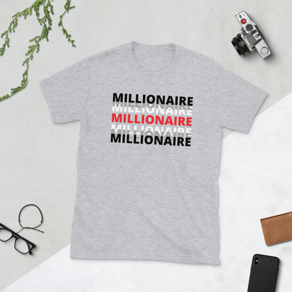 Short-Sleeve Unisex T-Shirt Millionaire